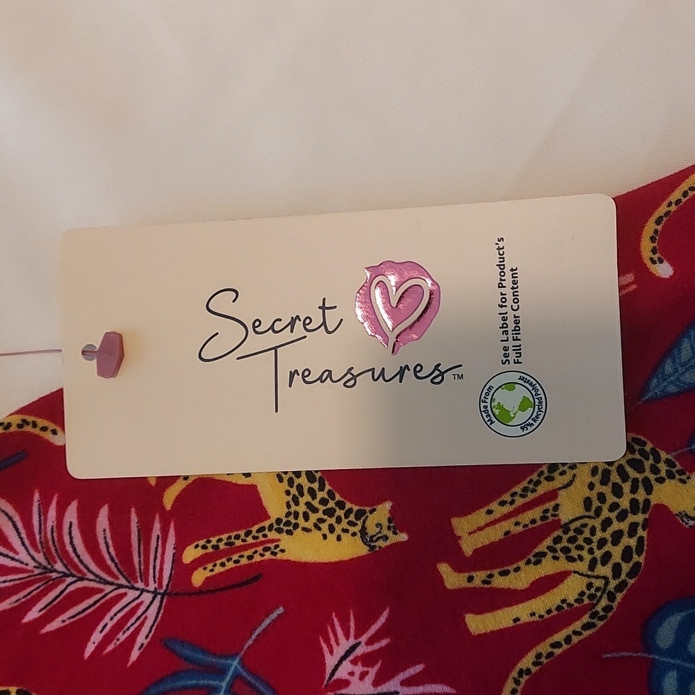 SECRET Treasures Women's  Size L  Short Sleeve T-Shirt and Joggers Pajama Set - Picture 15 of 16